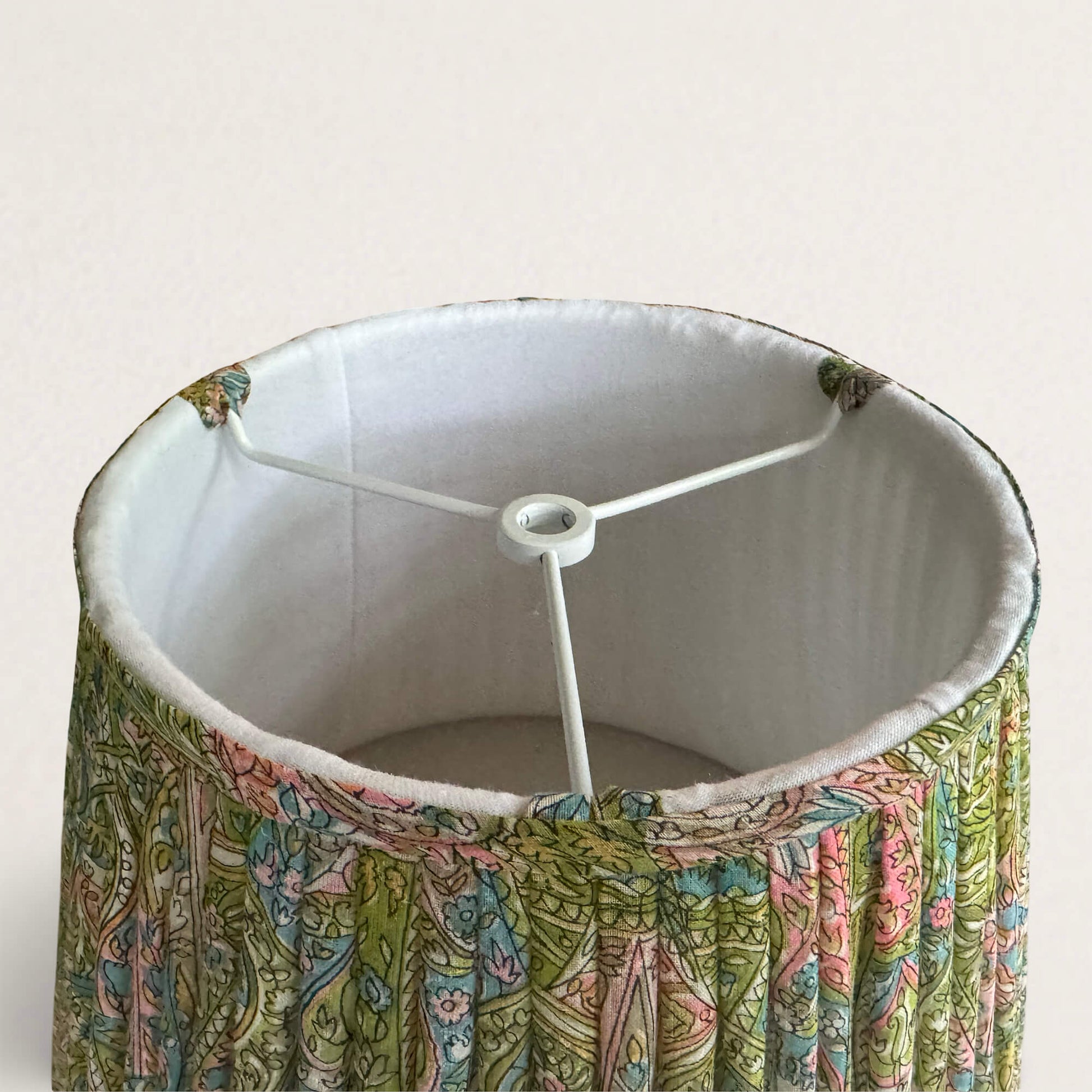 Multi-color Cotton Saree Lampshade
